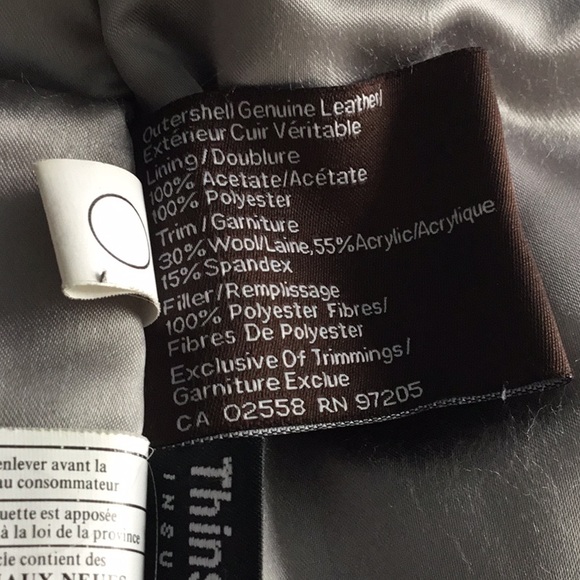 DANIER leather coat GUC - Picture 9 of 15